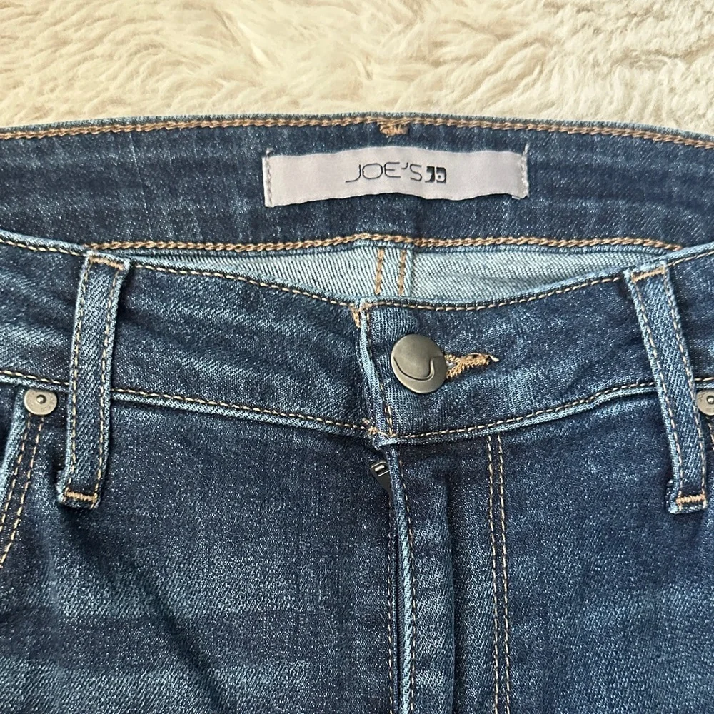 Joe's Jeans Dark Blue Ankle Cropped Denim